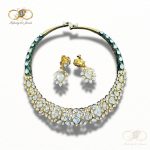 Green Meenakari Hasli Necklace Set - Infinity 365 Jewels