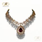 Ruby Elegance Necklace Set - Infinity 365 Jewels